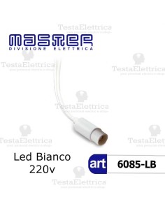 Spia Led Bianca 220v per moduli Basculanti Master