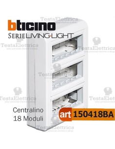 Centralino a parete per 18 Moduli LivingLight Bticino