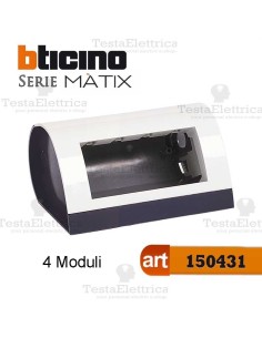 Cassetta da tavolo per 4 Moduli Matix Bticino