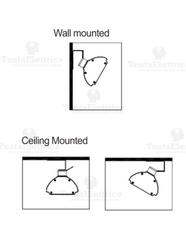  Stufa a parete con telecomando per bar patio garage