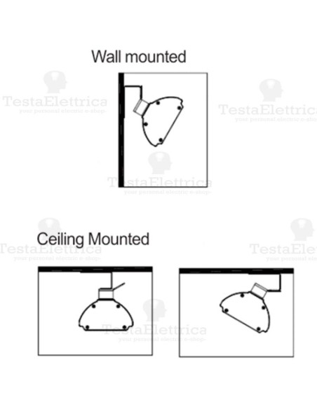  Stufa a parete con telecomando per bar patio garage