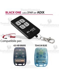 Black One 2161 Radiocomando compatibile ADIX Gbs JollyLine