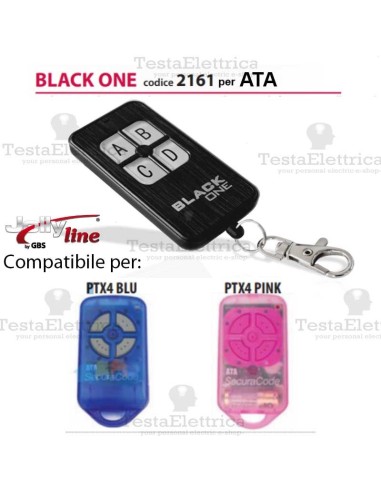Black One 2161 Radiocomando compatibile ATA Gbs JollyLine