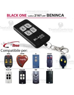Telecomando compatibile BENINCA auto apprendente BlackOne