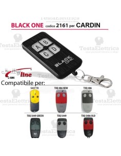 Telecomando compatibile CARDIN auto apprendente BlackOne