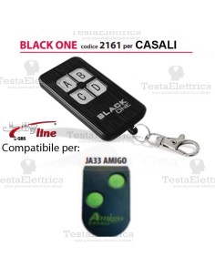 Black One 2161 Radiocomando compatibile CASALI Gbs JollyLine