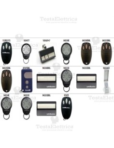 Black One 2161 Radiocomando compatibile CHAMBERLAIN Gbs JollyLine 2