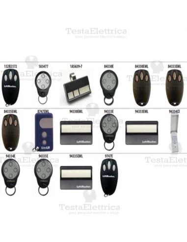 Black One 2161 Radiocomando compatibile CHAMBERLAIN Gbs JollyLine