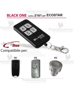 Black One 2161 Radiocomando compatibile ECOSTAR Gbs JollyLine