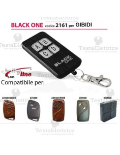 Black One 2161 Radiocomando compatibile GIBIDI Gbs JollyLine
