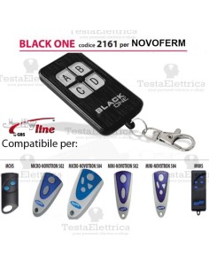 Black One 2161 Radiocomando compatibile NOVOFERM Gbs JollyLine