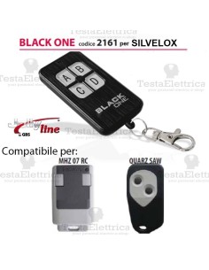 Black One 2161 Radiocomando compatibile SILVELOX Gbs JollyLine