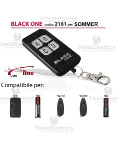 Black One 2161 Radiocomando compatibile SOMMER Gbs JollyLine