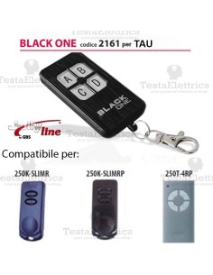 Telecomando compatibile TAU auto apprendente BlackOne