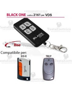 Telecomando compatibile VDS auto apprendente BlackOne