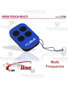 Radiocomando universale auto apprendente codice fisso OPEN TOUCH  multi jolly line
