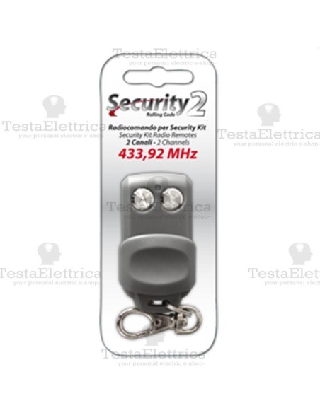 Radiocomando universale auto apprendente rolling code security 2 jolly line