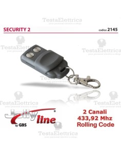Radiocomando universale auto apprendente rolling code security 2 jolly line