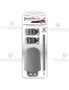 Kit ricevitore da esterno a 433,92 Mhz + 2 radiocomandi Rolling Code 2