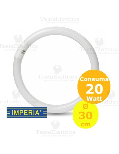 Circolina LED G10q T9 sostituzione circoline neon 32 Watt 