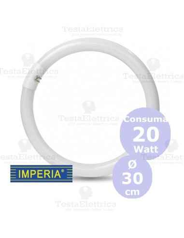 Circolina LED G10q T9 sostituzione circoline neon 32 Watt 