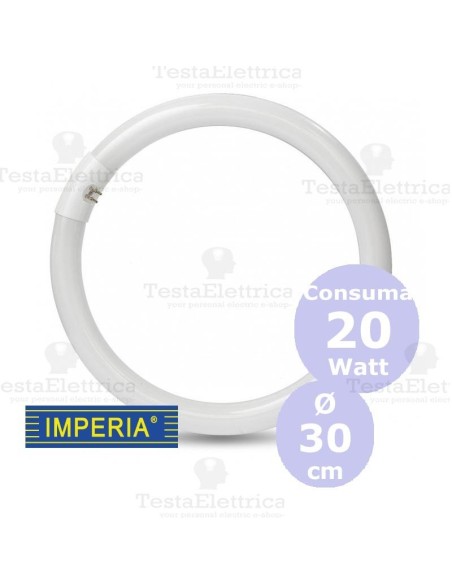 Circolina LED G10q T9 sostituzione circoline neon 32 Watt 