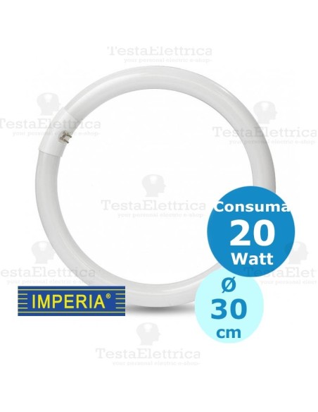 Circolina LED G10q T9 sostituzione circoline neon 32 Watt 