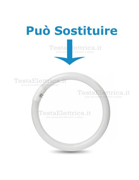 Circolina a LED 15 Watt diam. 21 cm attacco  g10q  LIFE