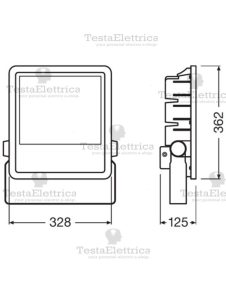 Faro a Led 200 watt Osram LEDVANCE