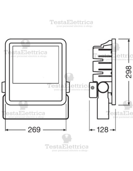 Faro a Led 150  watt Osram LEDVANCE