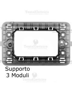 Supporto in PVC compatibile con serie Bticino Matix  2