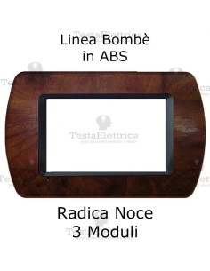 Placchetta Radica compatibile e adattabile  Bticino Living Light