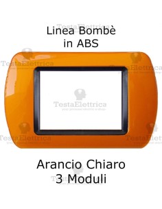 Placchetta Arancio compatibile e adattabile  Bticino Living Light