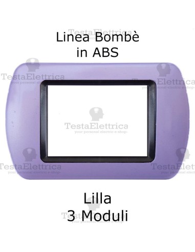 Placchetta Lilla compatibile e adattabile  Bticino Living Light