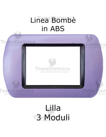 Placchetta Lilla compatibile e adattabile  Bticino Living Light
