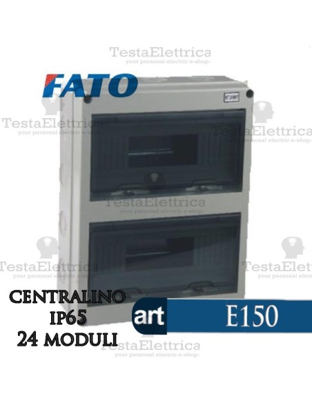 Centralino IP65 24 moduli FATO