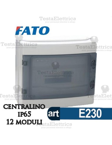 Centralino IP65 18 moduli FATO