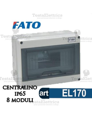 Centralino IP65 8 moduli FATO