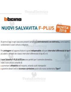 Magnetotermico Differenziale tipo F 16A  220V Bticino 2