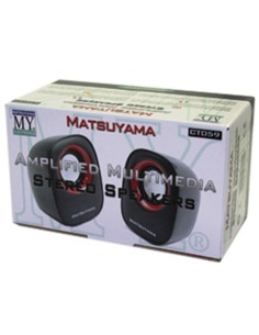 Altoparlanti multimediali 2.0 CT056  Matsuyama 2