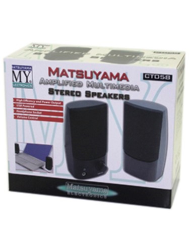 Altoparlanti multimediali 2.0 CT061  Matsuyama