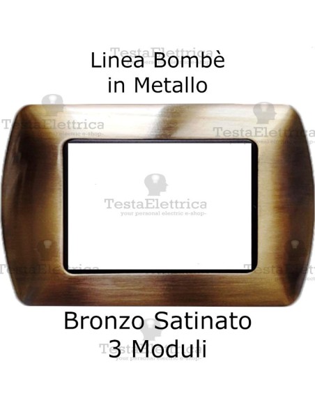 Placchetta compatibile Living Bronzo 