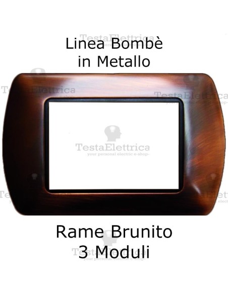 Placchetta compatibile Living Rame  