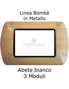 Placchetta compatibile Living Abete Chiaro 