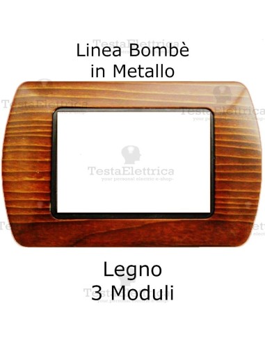 Placchetta compatibile Living legno