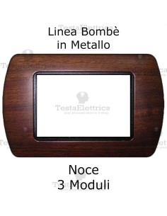 Placchetta compatibile Living Noce