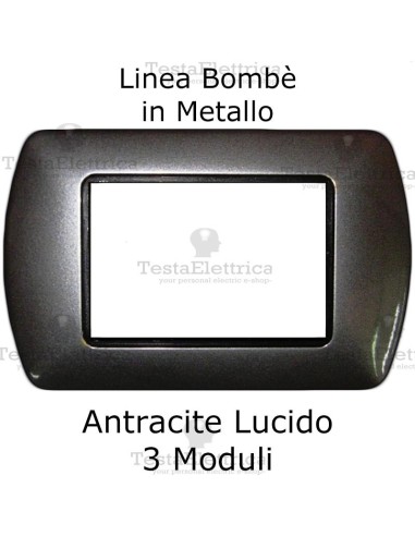 Placchetta compatibile Living Antracite 
