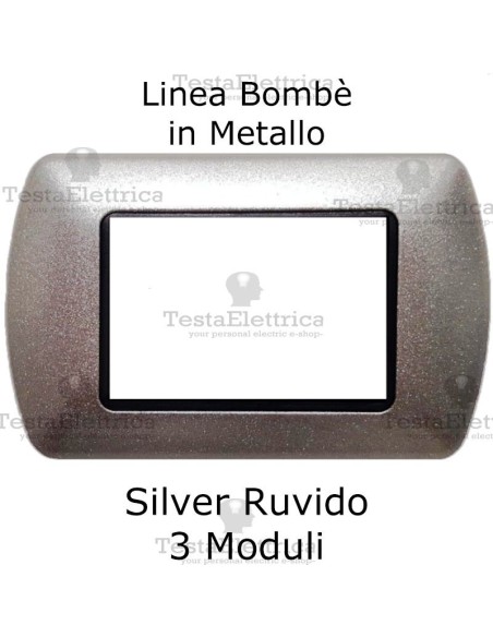 Placchetta compatibile Living silver