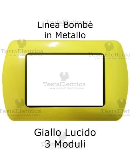 Copripresa compatibile Living Giallo