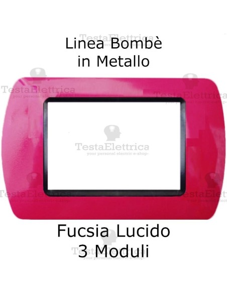 Placchetta adattabile bticino Living Light Fucsia